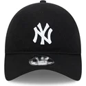 new-york-yankees-mlb-new-era-9twenty-justerbar-sort-buet-kasket-i-merino-uldgarn