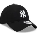 new-york-yankees-mlb-new-era-9twenty-justerbar-sort-buet-kasket-i-merino-uldgarn