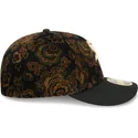 chicago-white-sox-mlb-new-era-59fifty-low-profile-floral-cord-three-looms-printed-corduroy-sort-justerbar-bojet-skaerm-kasket