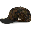 sort-buet-tilpasset-59fifty-low-profile-floral-cord-three-looms-printed-corduroy-los-angeles-dodgers-mlb-kasket-fra-new-era