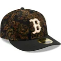 boston-red-sox-mlb-new-era-59fifty-low-profile-floral-cord-three-looms-printed-corduroy-sort-buet-justerbar-kasket