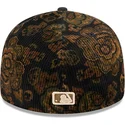 boston-red-sox-mlb-new-era-59fifty-low-profile-floral-cord-three-looms-printed-corduroy-sort-buet-justerbar-kasket