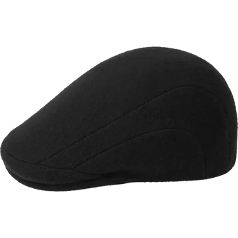 Boina sort Wool 507 Black fra Kangol