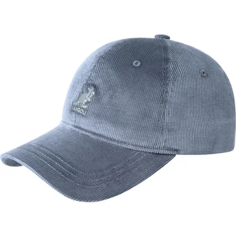 Kangol justerbar blå denim baseball cap med buet skygge