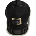 sort-trucker-kasket-panter-panther-golden-suede-the-farm-fra-goorin-bros