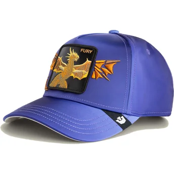 Gorra kurvet violet snapback drage Fury Hell Hath No...