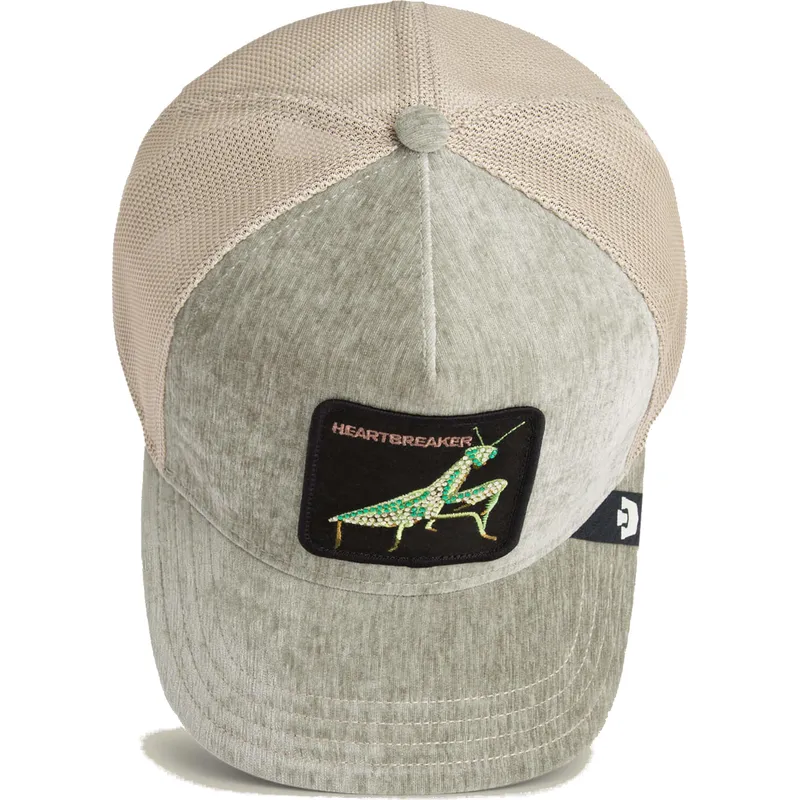 trucker-kasket-gra-mantis-heartbreaker-iced-mantis-jewel-tones-the-farm-fra-goorin-bros