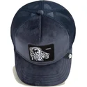 marinebla-trucker-kasket-med-love-king-lion-velour-the-farm-fra-goorin-bros