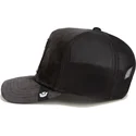 sort-trucker-kasket-panter-strength-panther-velour-the-farm-fra-goorin-bros