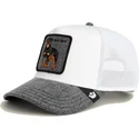 gorra-trucker-blanca-y-gris-perro-rottweiler-bad-boy-denim-the-farm-de-goorin-bros