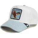goorin-bros-the-farm-fly-high-denim-hvid-og-bla-orn-trucker-kasket