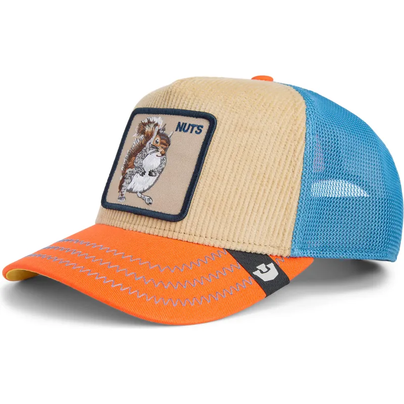 multifarvet-trucker-kasket-med-egern-nuts-remix-the-farm-fra-goorin-bros