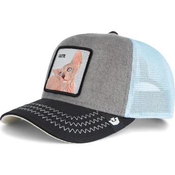Gorra trucker multicolor kat Cute Remix The Farm fra Goorin Bros.