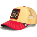 trucker-kasket-gul-og-rod-orn-the-faithful-eagle-sport-the-farm-fra-goorin-bros