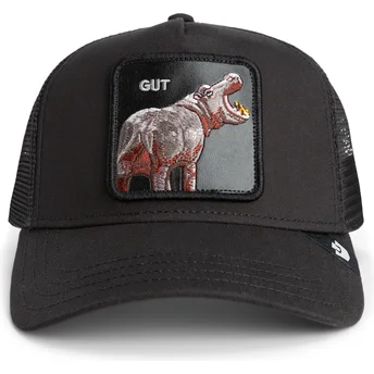 Sort trucker kasket flodhest Gut Hippo Sport The Farm fra Goorin Bros.
