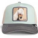 goorin-bros-the-farm-chad-tri-tone-multicolor-trucker-kasket-med-hest