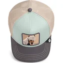 goorin-bros-the-farm-chad-tri-tone-multicolor-trucker-kasket-med-hest