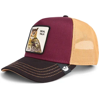 Gorra trucker multicolor búho Real Talk Tri Tone The Farm de Goorin Bros.