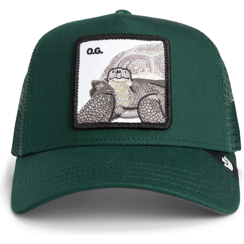 trucker-kasket-gron-skildpadde-the-og-grit-the-farm-fra-goorin-bros
