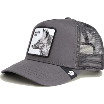 Gorra trucker grå ræv Silver Foxxx The Farm af Goorin Bros.