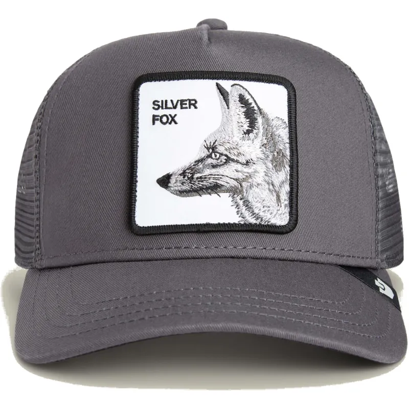 gra-trucker-kasket-raev-silver-foxxx-the-farm-fra-goorin-bros