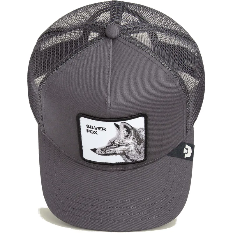 gra-trucker-kasket-raev-silver-foxxx-the-farm-fra-goorin-bros