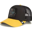 sort-og-gul-trucker-kasket-til-dreng-skorpion-deadly-mini-the-farm-fra-goorin-bros
