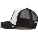 gorra-trucker-blanca-y-negra-para-nino-abeja-the-queen-mini-the-farm-de-goorin-bros
