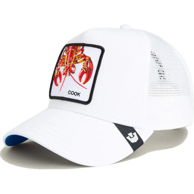 hvid-trucker-kasket-til-dreng-hummer-lemme-cook-mini-the-farm-fra-goorin-bros