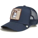 marinebla-trucker-kasket-til-dreng-nuts-mini-the-farm-egern-fra-goorin-bros