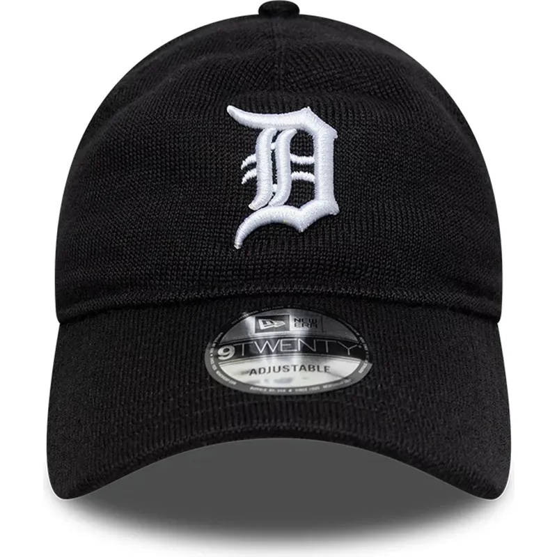 sort-justerbar-buet-kasket-9twenty-merino-wool-fra-detroit-tigers-mlb-fra-new-era