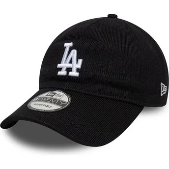 Los Angeles Dodgers MLB New Era 9TWENTY justerbar sort buet kasket i merinould