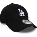 sort-justerbar-kurvet-kasket-9twenty-merino-wool-fra-los-angeles-dodgers-mlb-fra-new-era