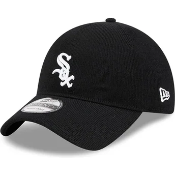 Chicago White Sox MLB New Era 9TWENTY justerbar sort buet kasket i merinould