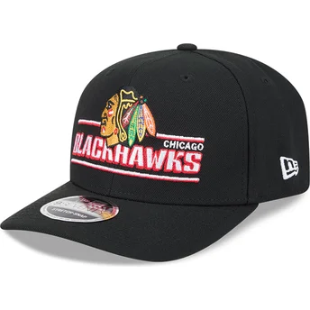 Chicago Blackhawks NHL New Era 9SEVENTY Stretch Snap Stated sort buet snapback kasket