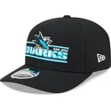 san-jose-sharks-nhl-new-era-sort-buet-snapback-9seventy-stretch-snap-stated-kasket