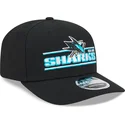 san-jose-sharks-nhl-new-era-sort-buet-snapback-9seventy-stretch-snap-stated-kasket