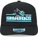 san-jose-sharks-nhl-new-era-sort-buet-snapback-9seventy-stretch-snap-stated-kasket