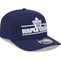 toronto-maple-leafs-nhl-new-era-9seventy-stretch-snap-stated-bla-snapback-kasket-med-buet-skygge