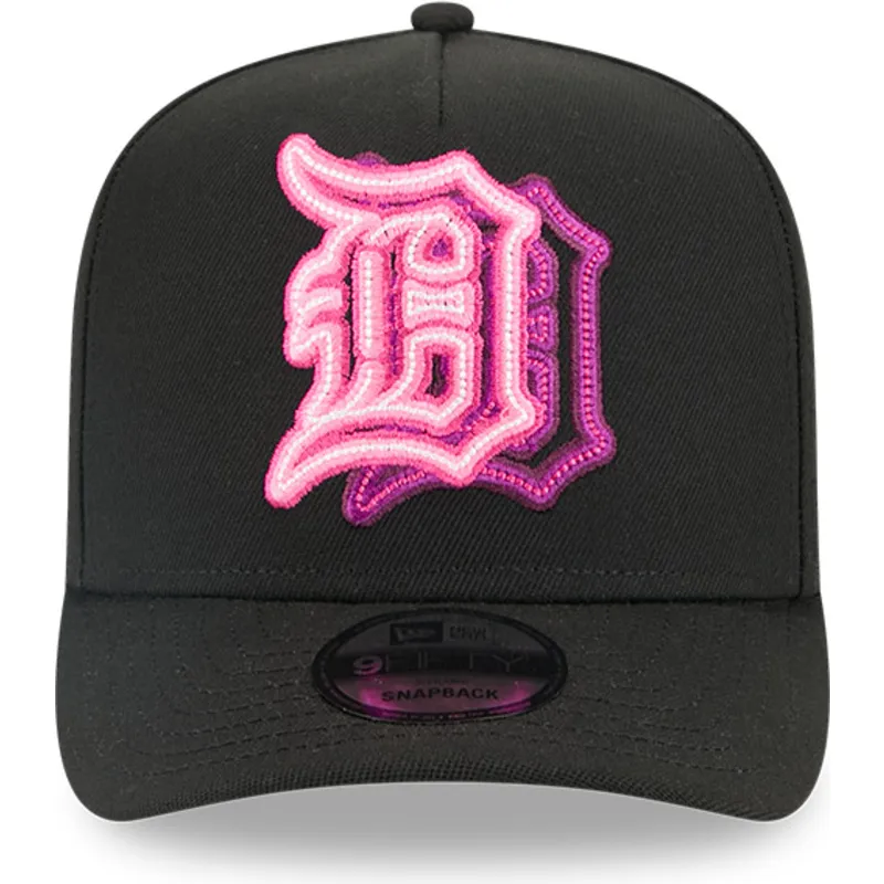 detroit-tigers-mlb-new-era-9fifty-a-frame-neon-sort-buet-snapback-kasket