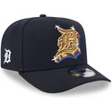 marinebla-buet-kasket-snapback-9fifty-a-frame-emblem-fra-detroit-tigers-mlb-fra-new-era