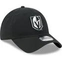 sort-justerbar-bojet-kasket-9twenty-stamp-af-vegas-golden-knights-nhl-fra-new-era