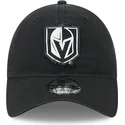 sort-justerbar-bojet-kasket-9twenty-stamp-af-vegas-golden-knights-nhl-fra-new-era