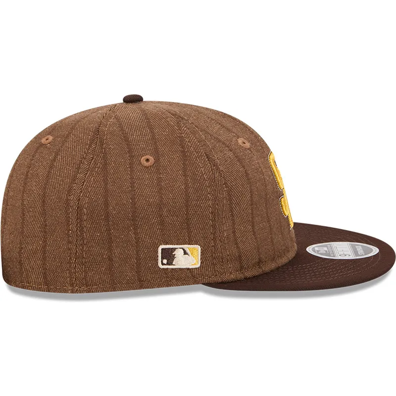 brun-justerbar-flad-kasket-9fifty-retro-crown-wool-pinstripe-fra-san-diego-padres-mlb-fra-new-era