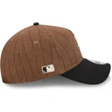 chicago-white-sox-mlb-new-era-9twenty-a-frame-wool-pinstripe-justerbar-brun-og-sort-buet-kasket