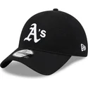 sort-justerbar-9twenty-merino-wool-oakland-athletics-mlb-kasket-fra-new-era
