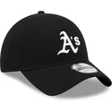 oakland-athletics-mlb-new-era-9twenty-justerbar-sort-buet-kasket-i-merinould