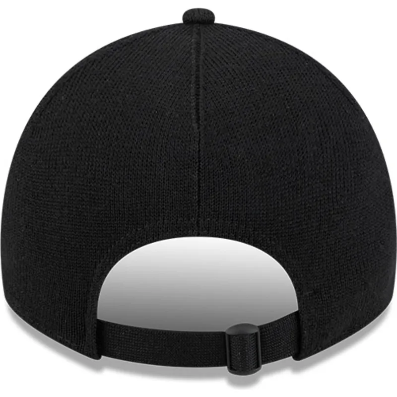 sort-justerbar-kurvet-kasket-9twenty-merino-wool-fra-oakland-athletics-mlb-fra-new-era