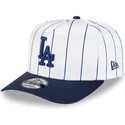 los-angeles-dodgers-mlb-new-era-9fifty-a-frame-satin-pinstripe-hvid-og-bla-snapback-kasket-med-buet-skygge