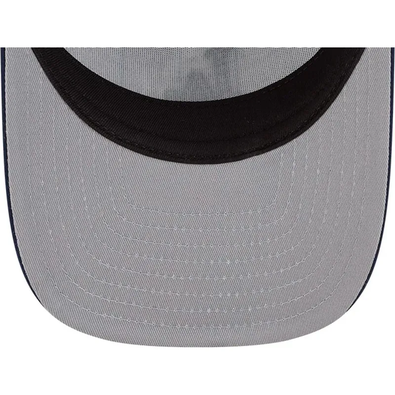 hvid-og-bla-buet-kasket-snapback-9fifty-a-frame-satin-pinstripe-fra-los-angeles-dodgers-mlb-fra-new-era